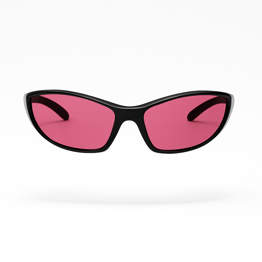 LUNETTE 2 TECH TAPEDUPIED BLACK PINK
