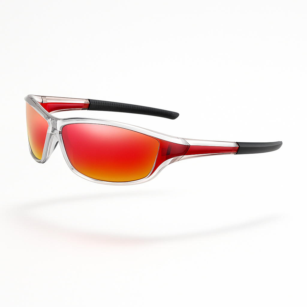 LUNETTE 2 VITESSE CAMPING ROUGE